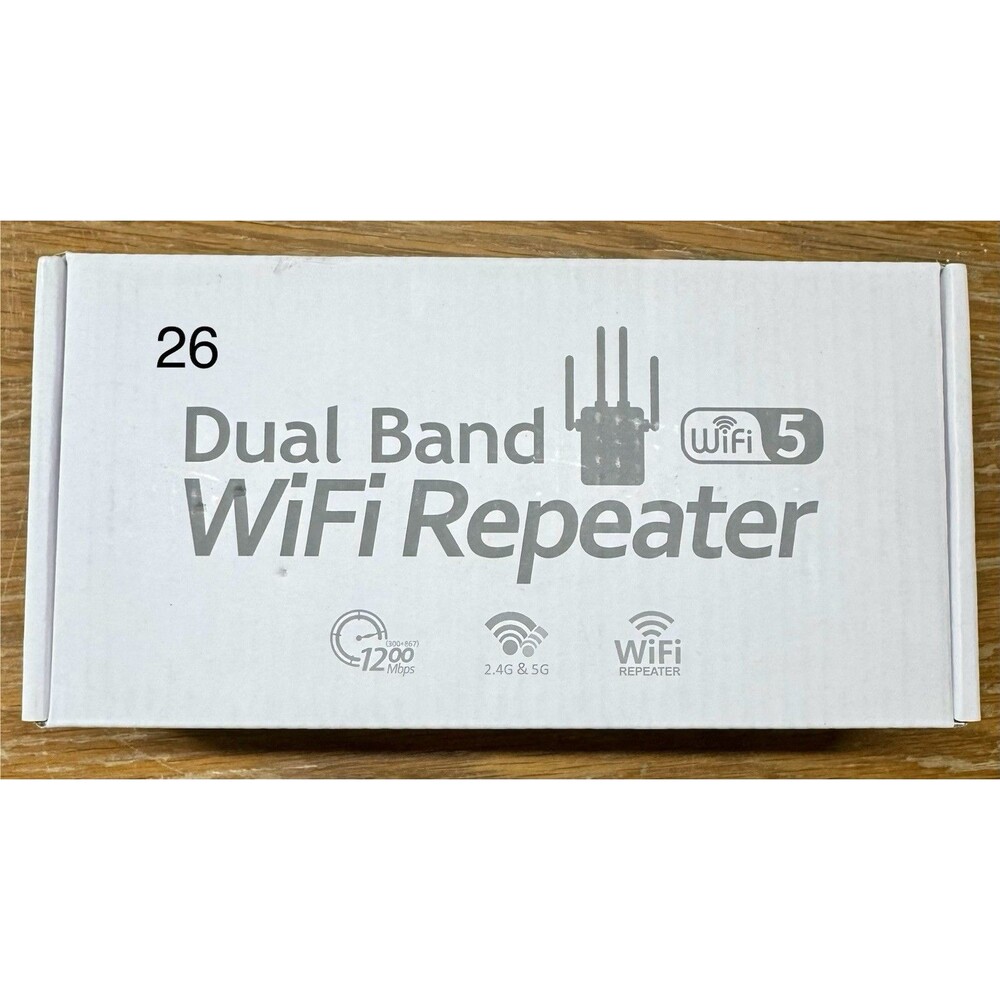 AC1200 WiFi Range Extender Repeater Wireless Amplifier Router Signal Booster #26